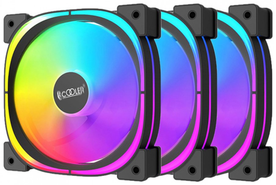 Вентилятор PCcooler EF120 ARGB BK 3 IN 1 купить,10865
