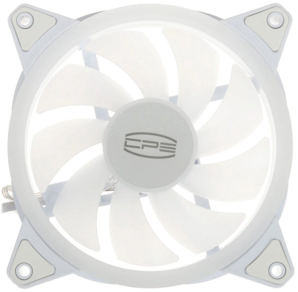 Вентилятор PCcooler F3 X120 ARGB WH белый купить,NaN