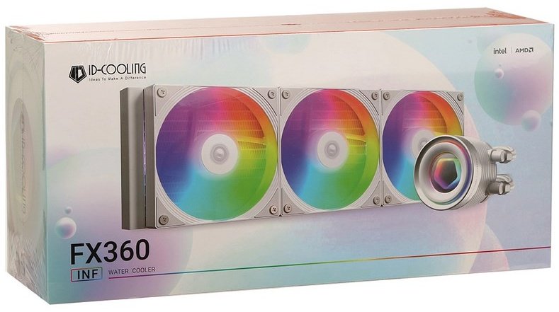 ID-COOLING FX360 INF/ID-CPU-FX360 INF WHITE