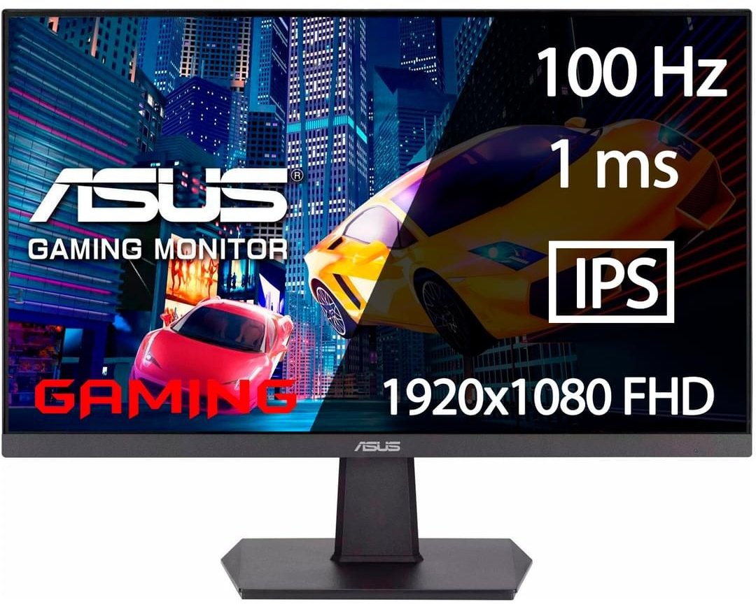 Монитор 23.8" ASUS VA24EHF черный