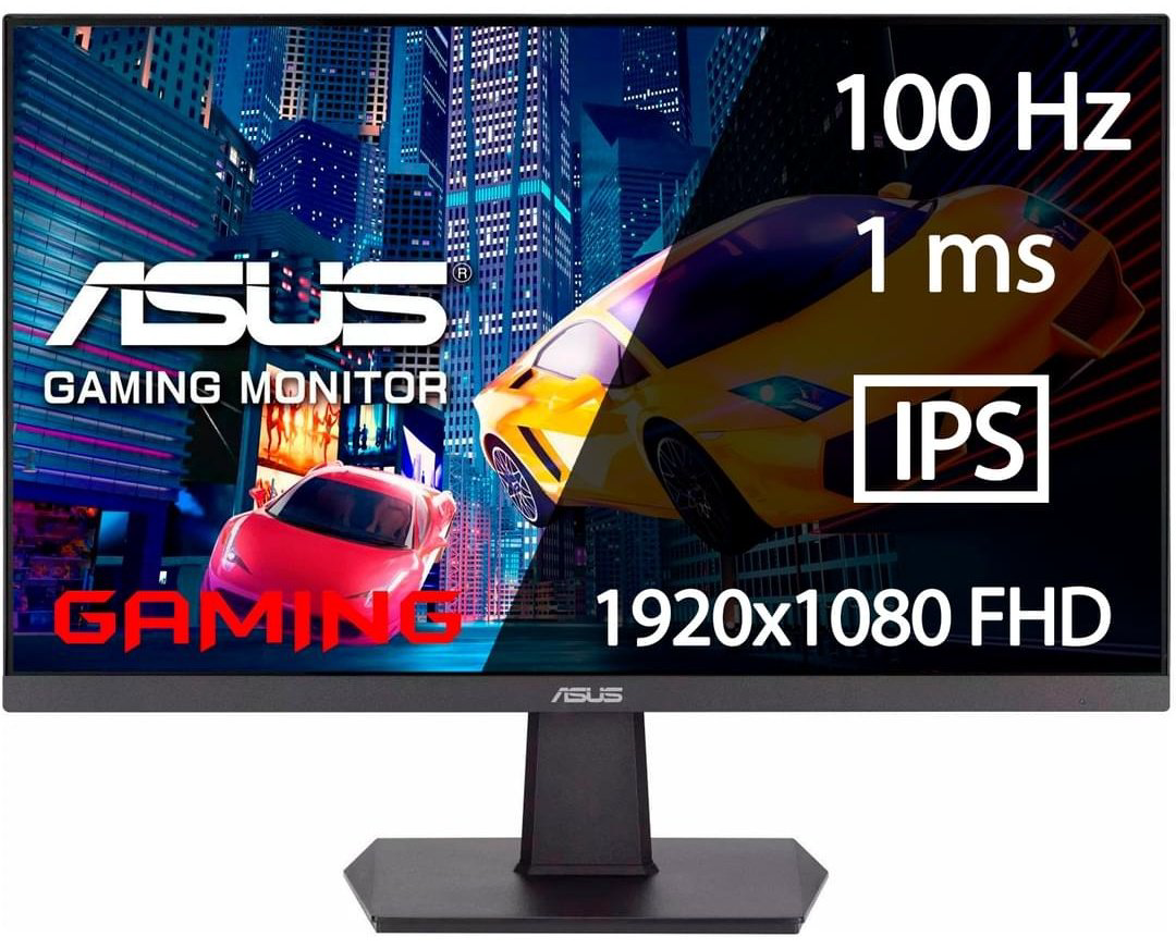 Монитор 23.8" ASUS VA24EHF черный