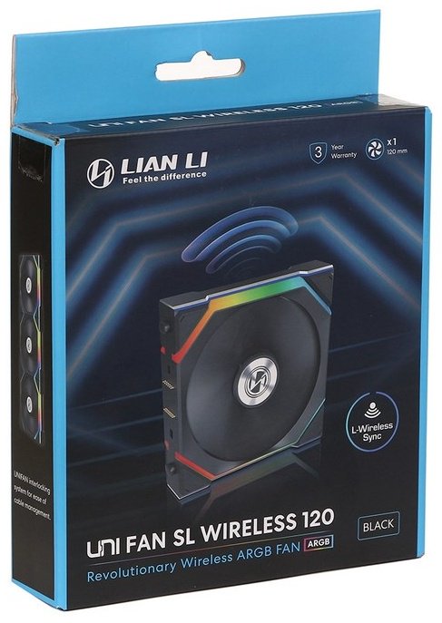 Вентилятор LIAN LI Uni Fan SL Wireless 120 ARGB 12SL1W1B купить,NaN