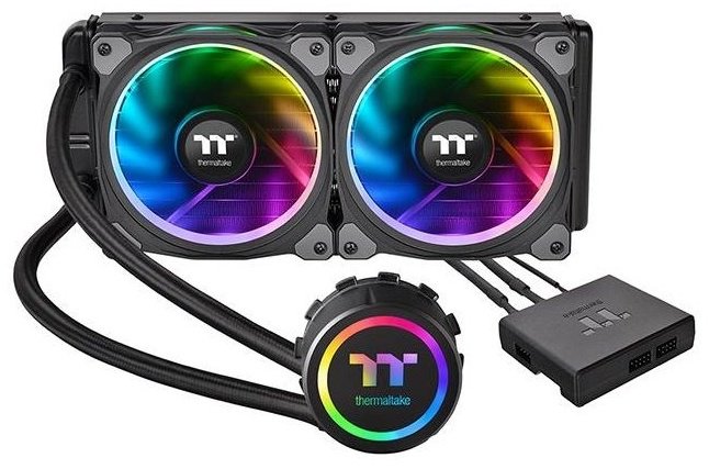 Кулер Thermaltake Floe Riing RGB 240 TT Premium Edition купить,87990
