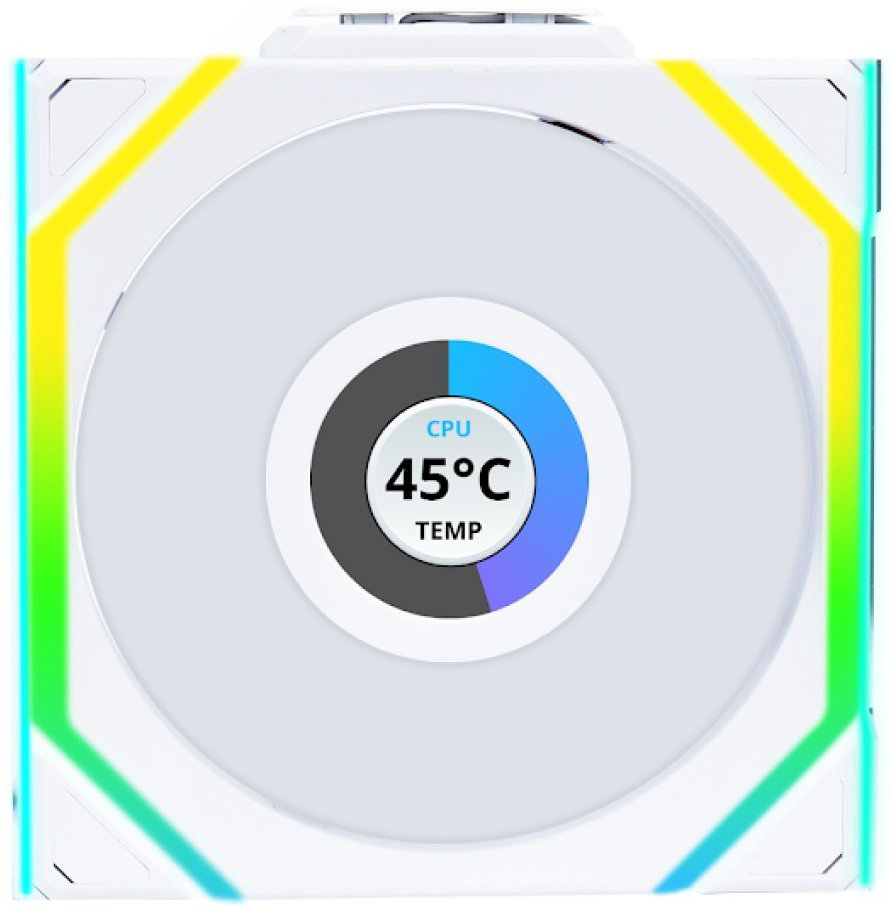 Вентилятор LIAN LI Uni Fan SL Wireless LCD 120 12SLLCD1W1W купить,NaN