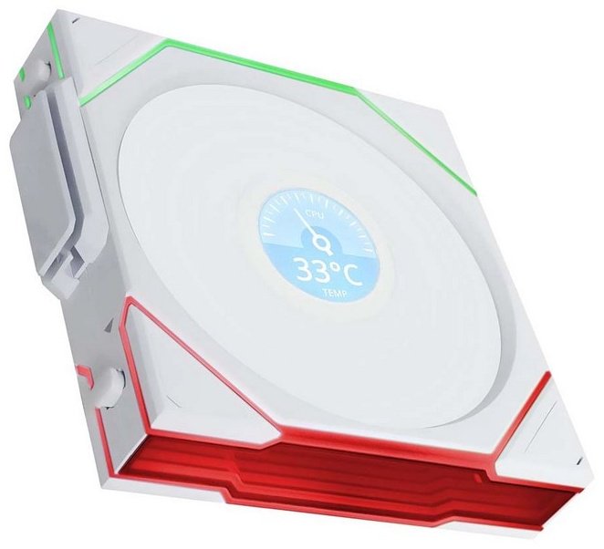 Вентилятор LIAN LI Uni Fan TL Wireless LCD 120 ARGB 12TLLCD1W1W купить,NaN