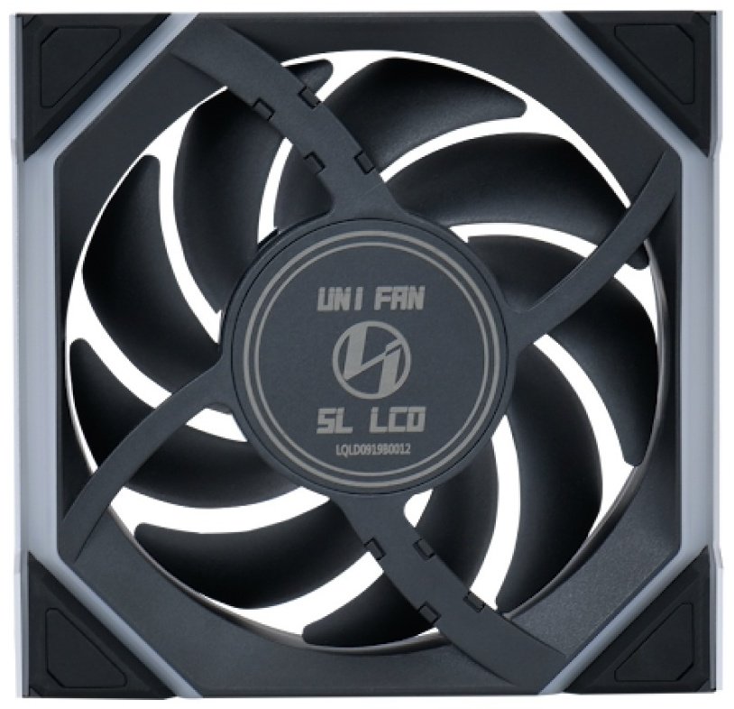 Вентилятор LIAN LI Uni Fan SL Wireless LCD 120 ARGB Reverse Blade 12RSLLCD1W3B купить,NaN