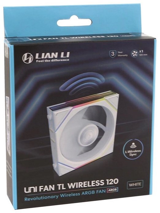 Вентилятор LIAN LI Uni Fan TL Wireless 120 ARGB 12TL1W1W купить,NaN