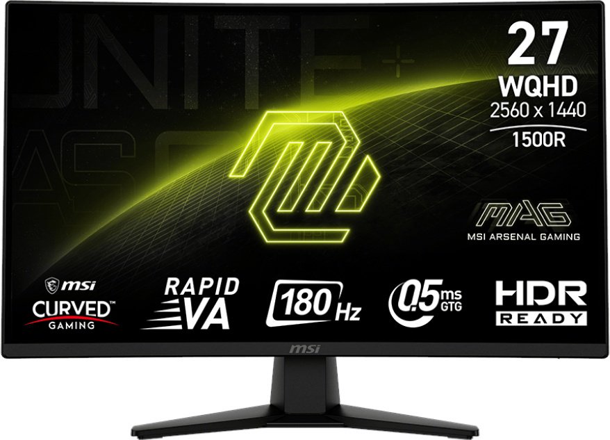 Монитор 27" MSI MAG 274CQF черный купить,NaN