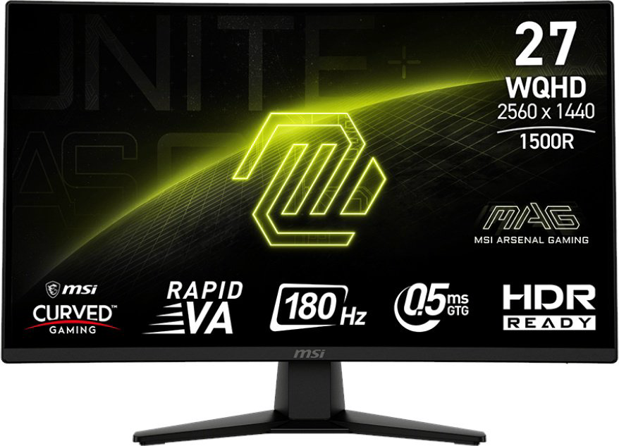 Монитор 27" MSI MAG 274CQF черный купить,NaN