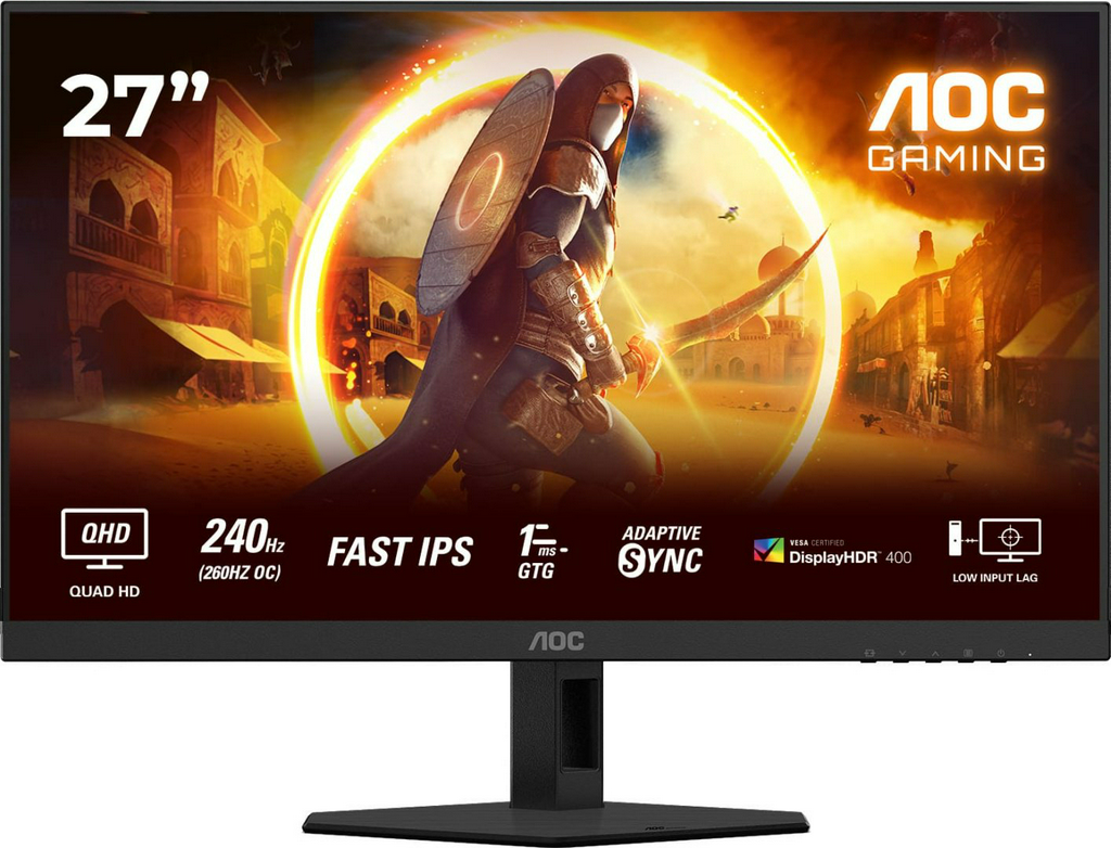 Монитор 27" AOC Q27G4ZR/01 черный