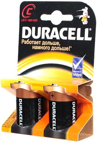 Батарейки Duracell Basic C2 K2 2шт