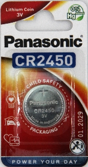 Батарейка Panasonic CR2450 1шт