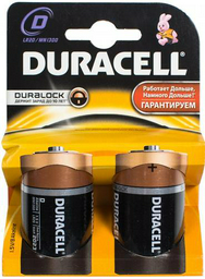 Батарейки Duracell Basic D2 K2 2шт
