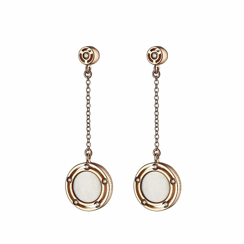 Серьги Damiani 14274 д 8,05гр 0,072ct 0,7ct. купить,NaN