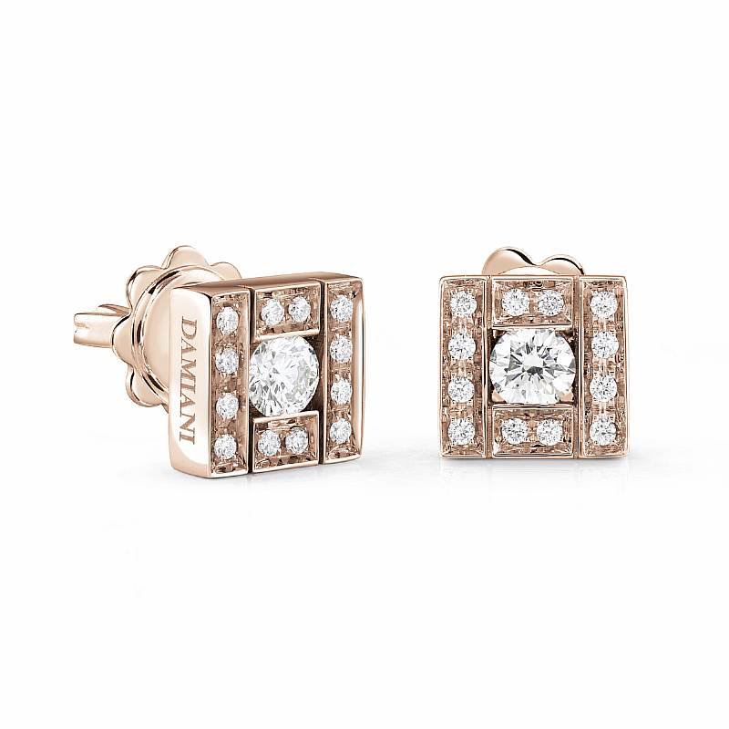 Серьги Damiani 14289 д 3,9гр 0,3ct. купить,NaN