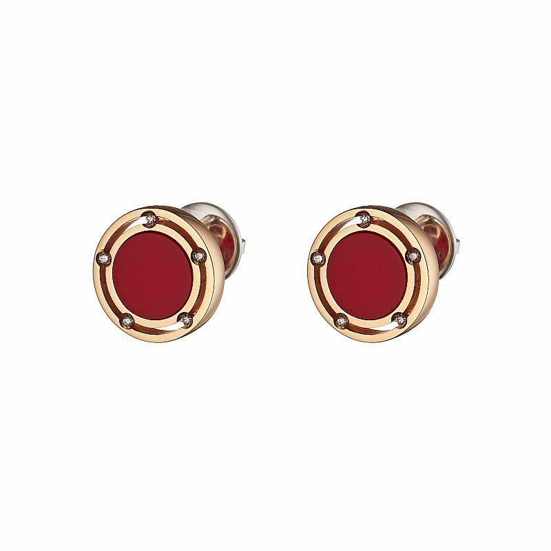 Серьги Damiani 14290 д 6,8гр 0,05ct 0,7ct. купить,NaN