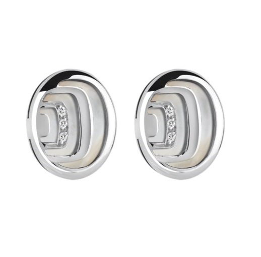 Серьги Damiani 14319 д 4,009гр 0,03ct 0,74ct. купить,NaN