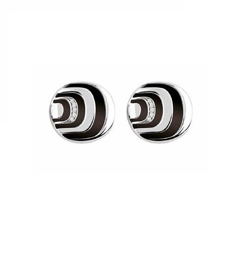 Серьги Damiani 14326 д 4,1гр 0,03ct 0,74ct. купить,NaN