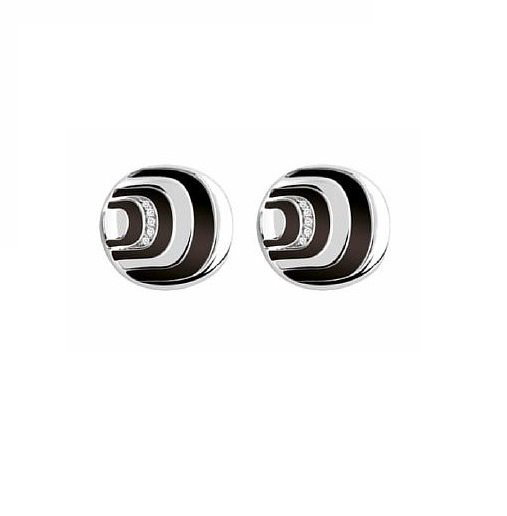 Серьги Damiani 14329 д 3,98гр 0,03ct 0,74ct. купить,NaN