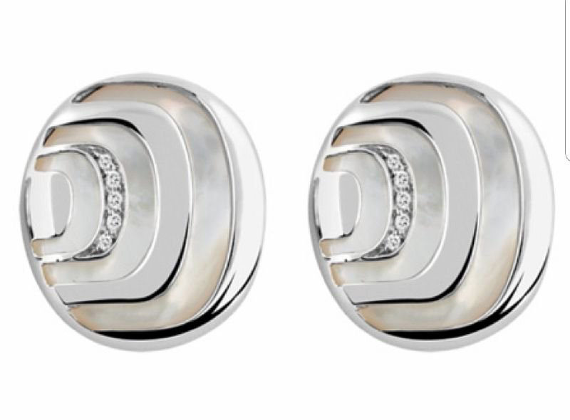 Серьги Damiani 14357 д 14,187гр 0,2гр 0,072ct 4,8ct. купить,NaN