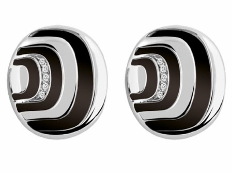 Серьги Damiani 14359 д 14,189гр 0,2гр 0,072ct 4,8ct. купить,NaN
