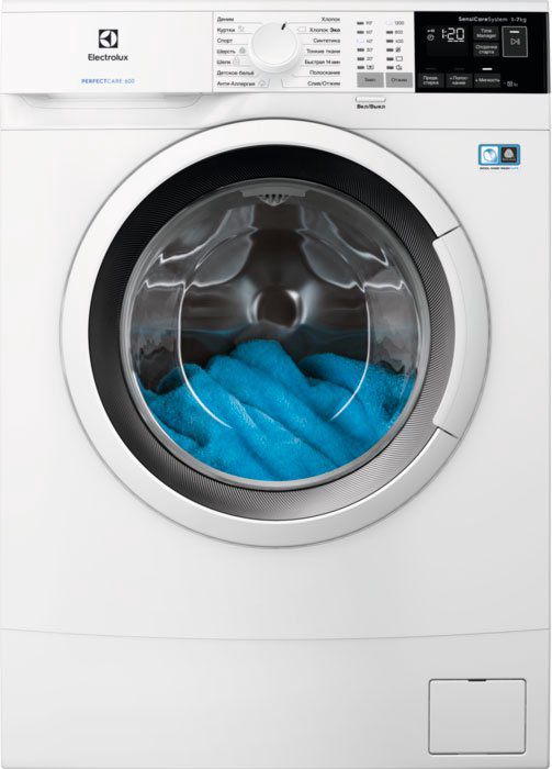 Стиральная машина Electrolux EW6S4R27W белая купить,NaN