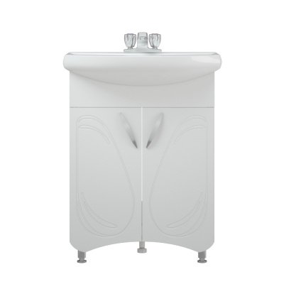 Тумба Corozo Кентис 60 NEW K407428 белая купить,NaN