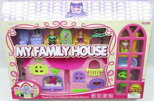Игровой набор Funny House Домик + 2 куклы купить,NaN