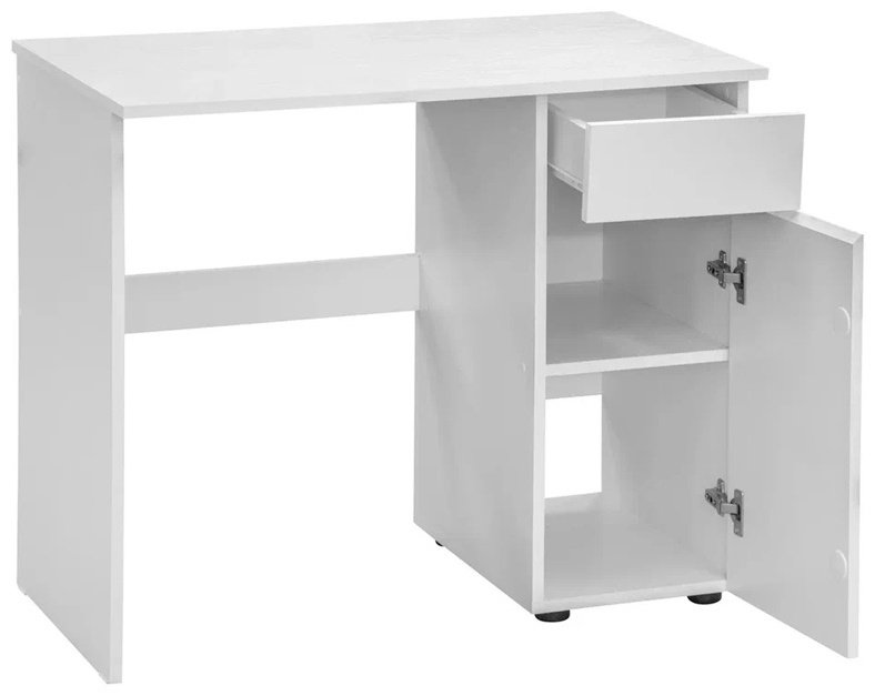 Стол письменный ZETA Токио, 86х50x75 см, белый купить,NaN