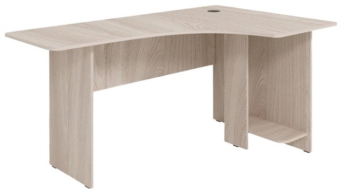 Стол компьютерный ZETA КУЛ-003, 160х100x75 см, коричневый купить,NaN