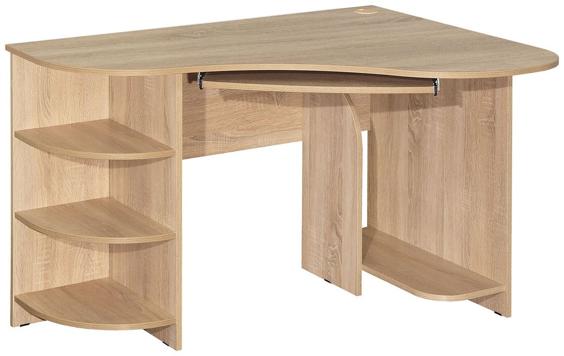 Стол компьютерный Элегия №3 1464, 120х90x75 см, светло-коричневый купить,NaN