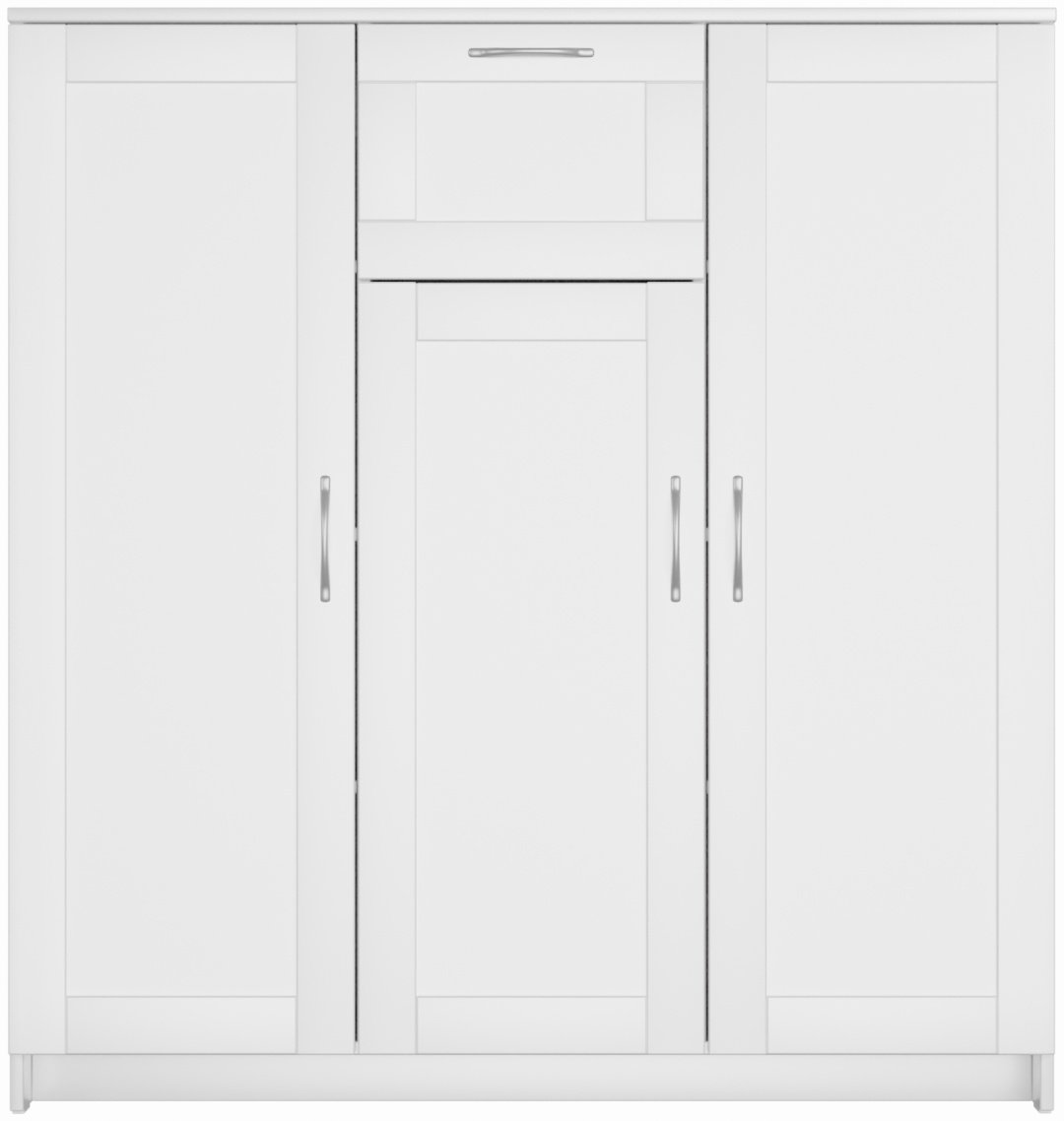 Комод СВЕДСТА Сириус, 117x41x123 см, белый купить,NaN