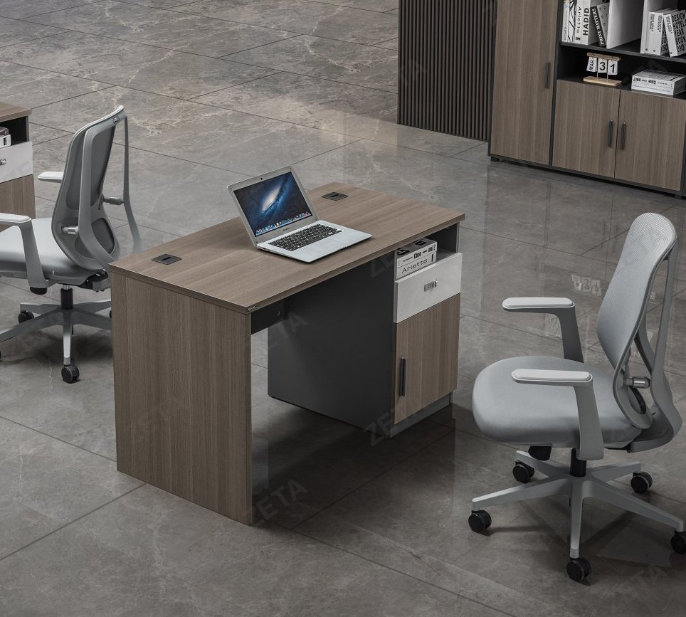 Стол компьютерный PG-F23B-12B, 120х60x75 см, серый, коричневый купить,NaN