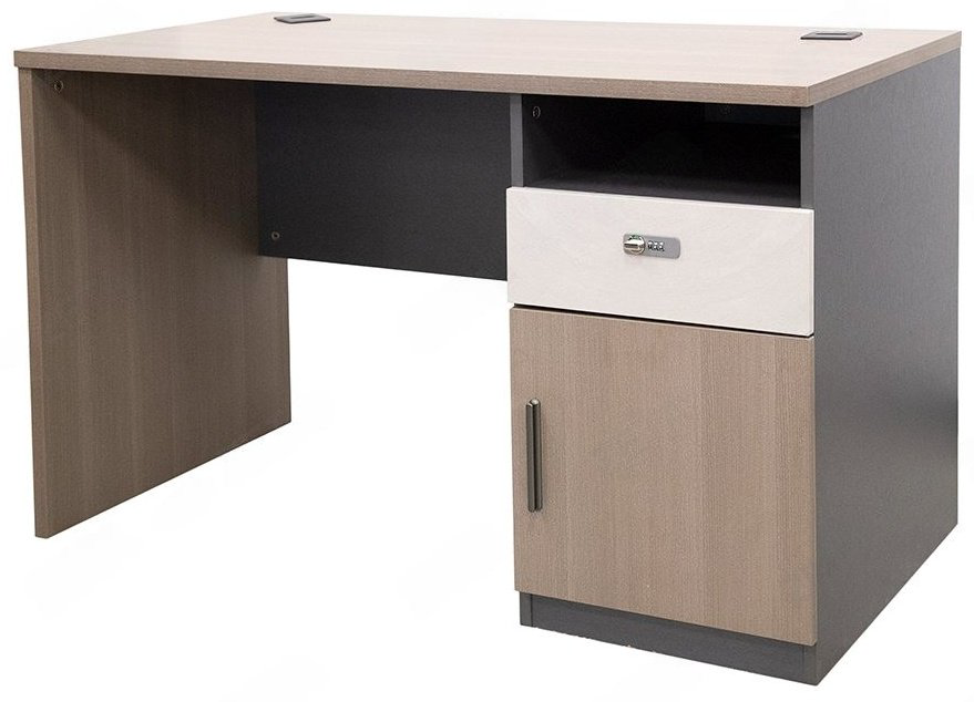 Стол компьютерный PG-F23B-12B, 120х60x75 см, серый, коричневый купить,NaN