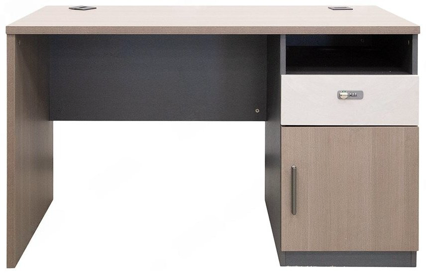 Стол компьютерный PG-F23B-12B, 120х60x75 см, серый, коричневый купить,NaN