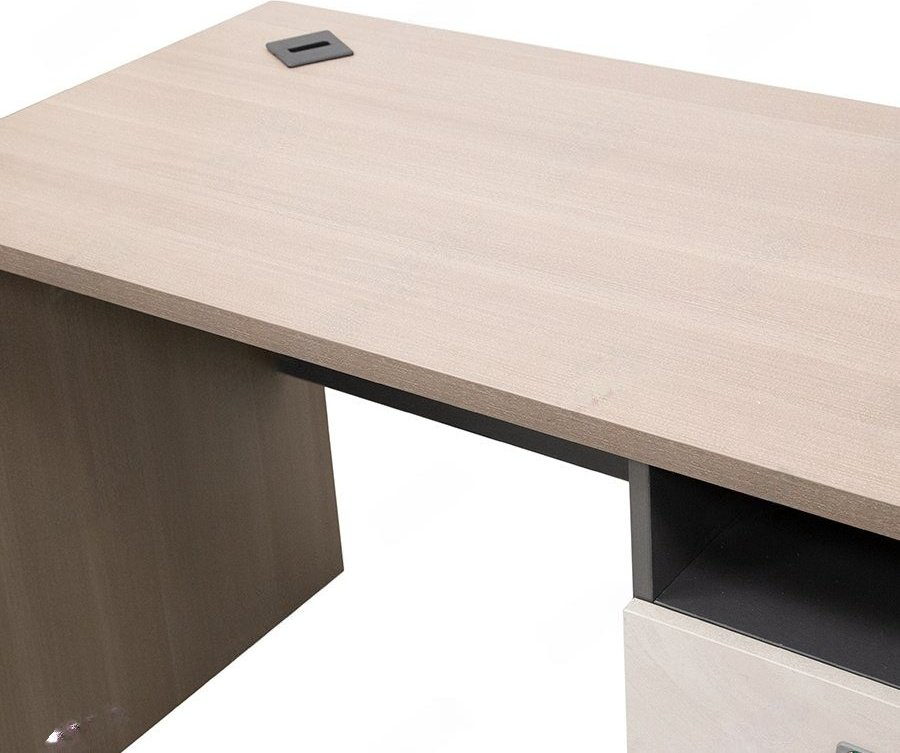 Стол компьютерный PG-F23B-12B, 120х60x75 см, серый, коричневый купить,NaN