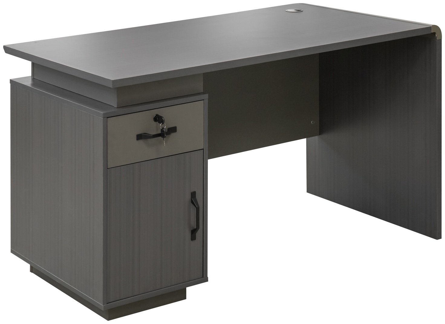 Стол письменный ZETA YF419-140X, 70х140x75 см, серый купить,NaN