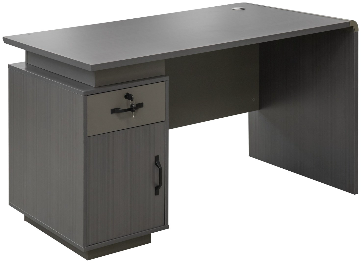 Стол письменный ZETA YF419-140X, 70х140x75 см, серый купить,NaN