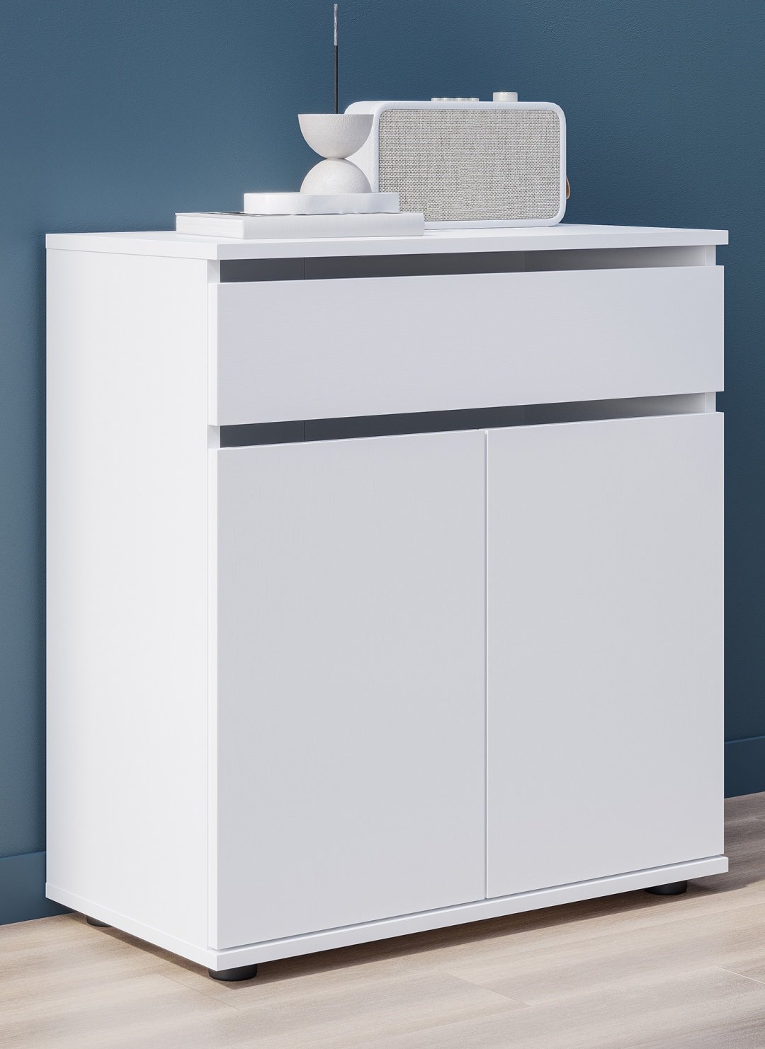 Комод SV КМ, 68.2x35x75 см, белый купить,NaN