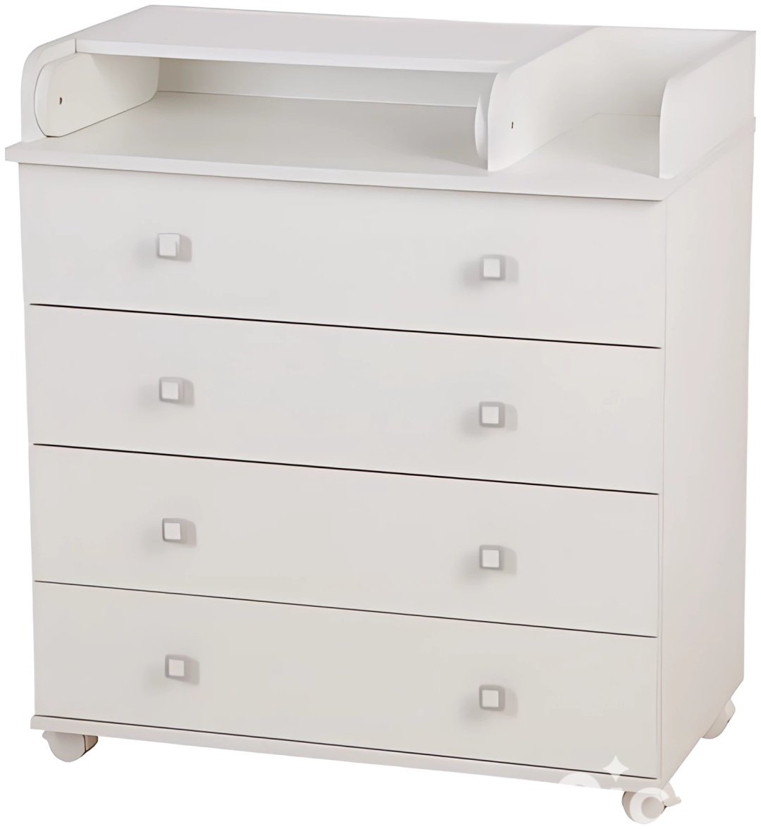 Комод ZETA Simple, 80.40x46.70x92.2 см, белый купить,NaN