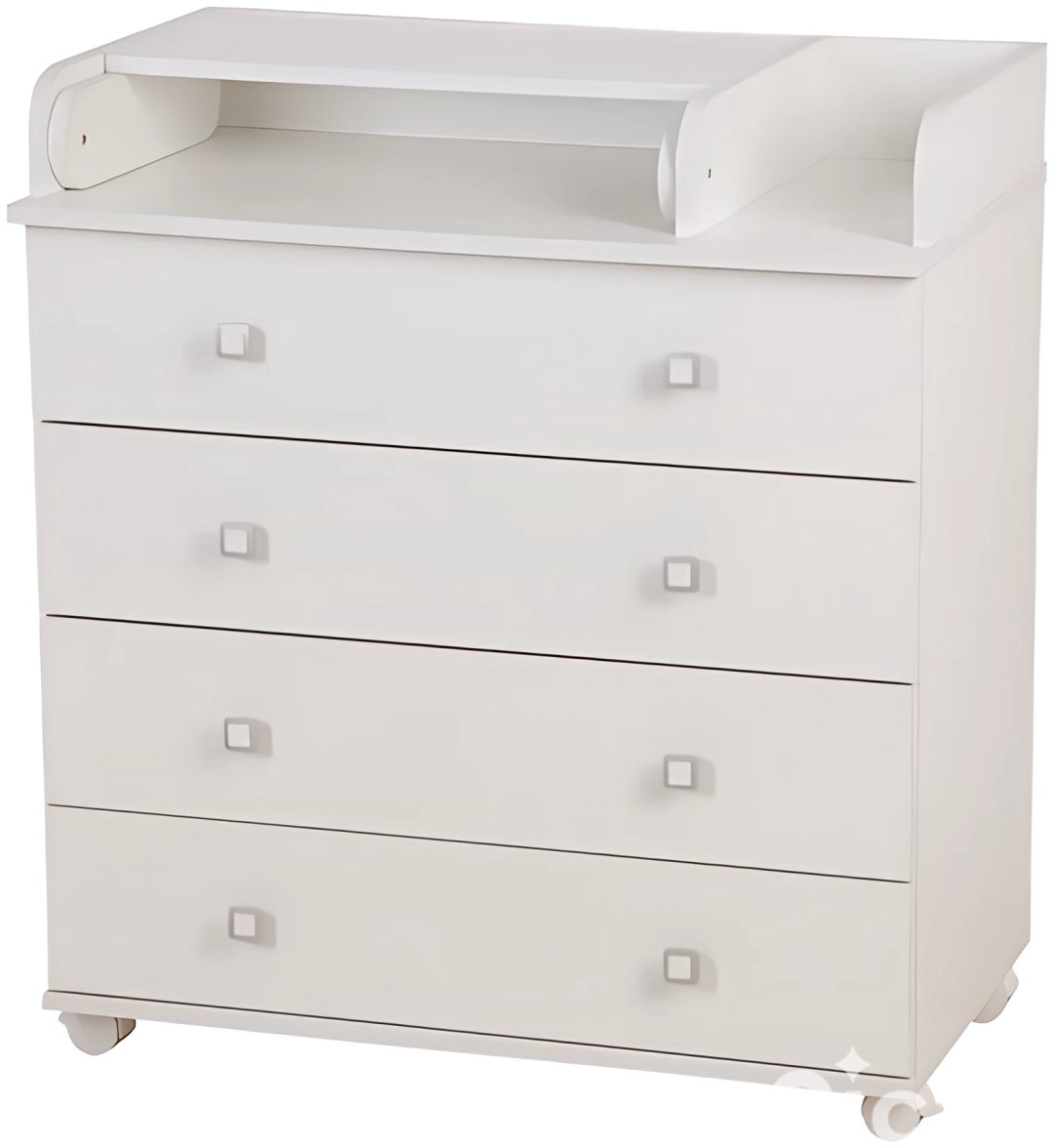 Комод ZETA Simple, 80.40x46.70x92.2 см, белый купить,NaN