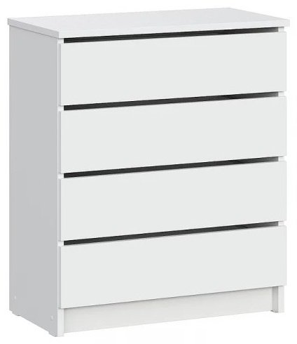 Комод Индиго, 62x33.50x72.5 см, белый купить,NaN