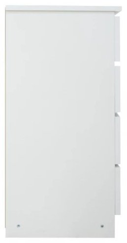 Комод Индиго, 62x33.50x72.5 см, белый купить,NaN