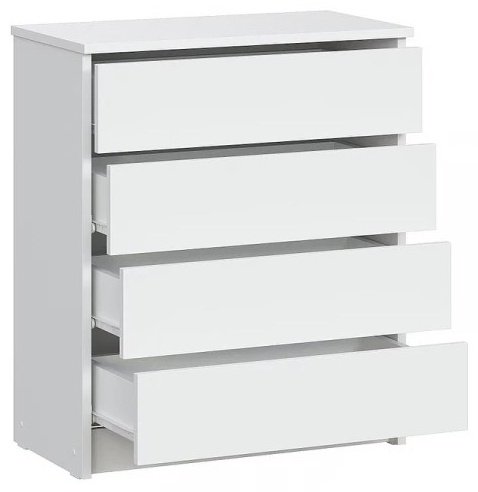 Комод Индиго, 62x33.50x72.5 см, белый купить,NaN