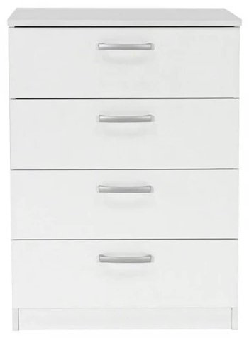 Комод БОРОВИЧИ 115634451, 62x38.50x86 см, белый купить,NaN