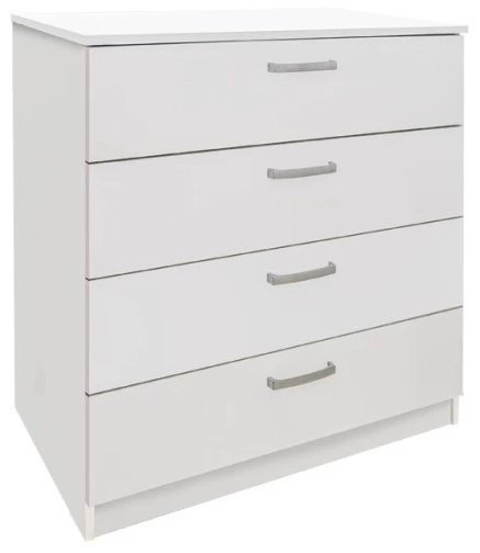 Комод БОРОВИЧИ Лотос, 80.60x44.70x86 см, белый купить,NaN