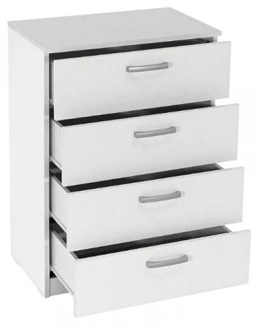 Комод БОРОВИЧИ 115634451, 62x38.50x86 см, белый купить,NaN