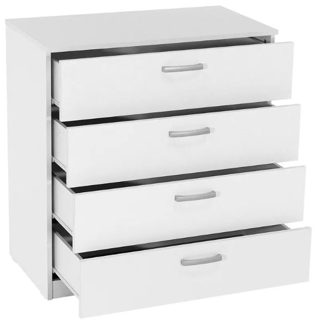 Комод БОРОВИЧИ Лотос, 80.60x44.70x86 см, белый купить,NaN