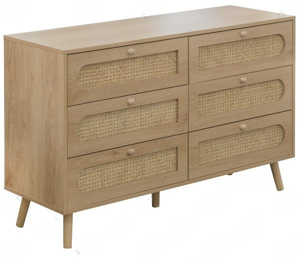 Комод ZETA 10264, 120x40x75 см, светло-коричневый купить,NaN
