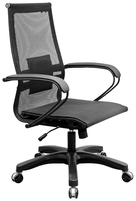 Офисное кресло ZETA Хан МП-ТВ-950652, черный купить,NaN